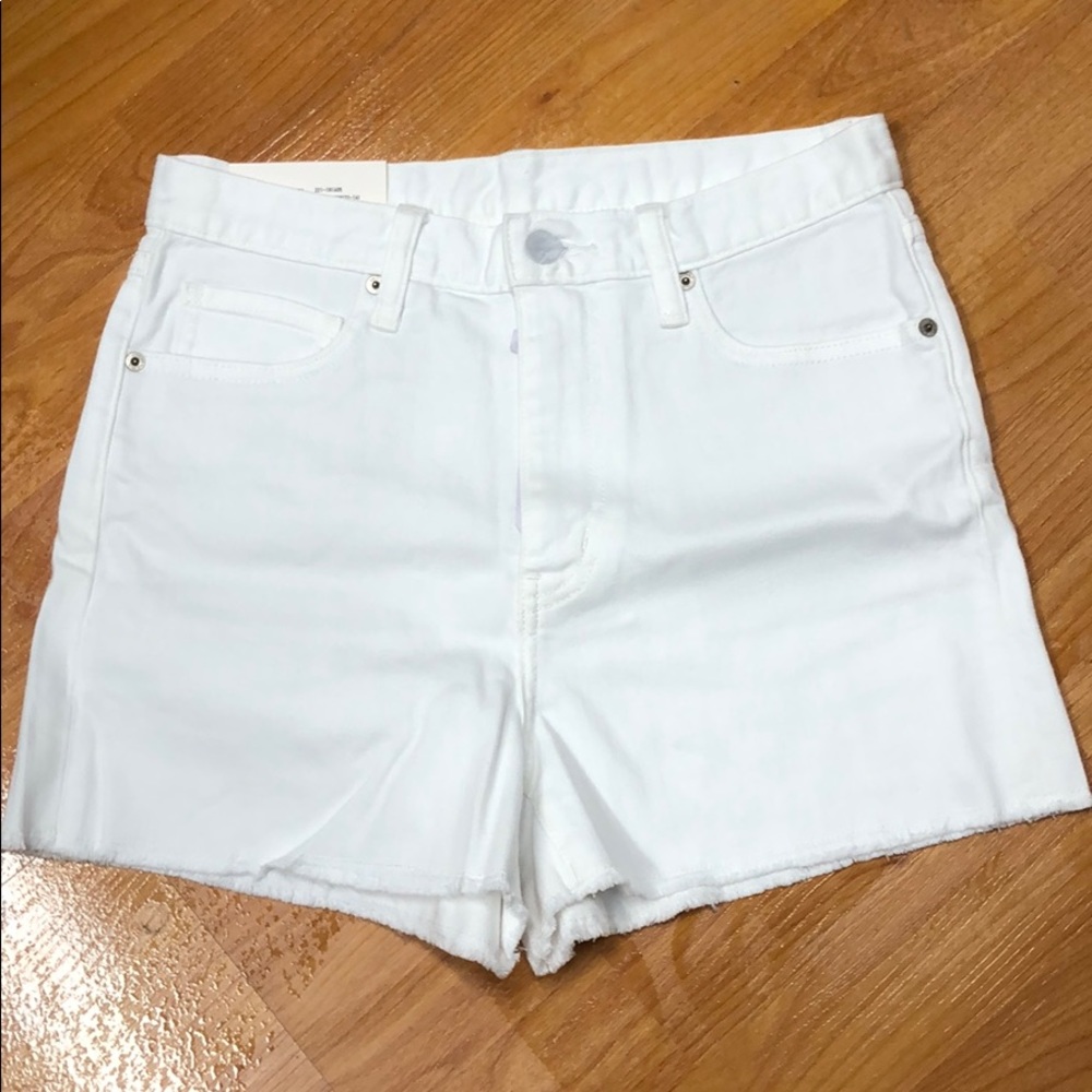 High Waisted Denim Shorts